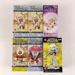 ワンピース ワーコレ ワノ国鬼ヶ島編11 ルフィ ギア5 ロー その他 合計6点
