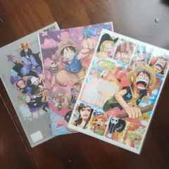 ONE PIECE　クリアファイル　まとめ売り