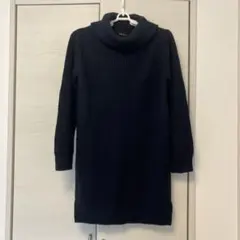 タートルネック ニットワンピース　トップス　冬物　ニット