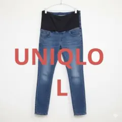 UNIQLOユニクロマタニティジーンズジーパンLブルー