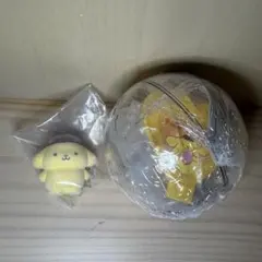 サンリオキャラクターズ ふわふわフロッキードール カプセルステッキ 2点セット