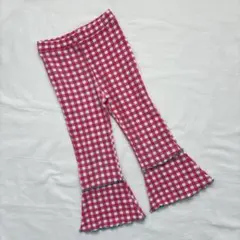 しまむら juo ジュオ フレアパンツ ピンク 110cm