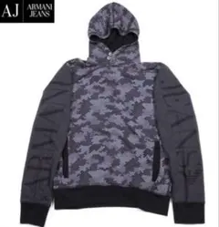 Armani Jeans 迷彩フードパーカーのサムネイル