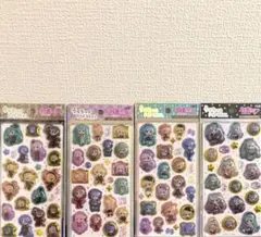 うるちゅるポップシール初音ミク 4枚コンプリ ートセット