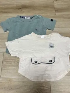 コトリとポロTシャツ2枚セット サイズ80cm