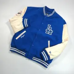 ニューエラ×ロサンゼルスドジャース　スタジャン　バーシティジャケット XL 青白