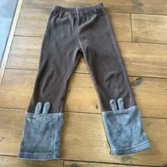 裾ウサギデザイン パンツ