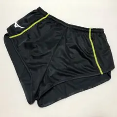 新品 MIZUNO ランニングパンツ メンズ XL ブラック レーシングパンツのサムネイル