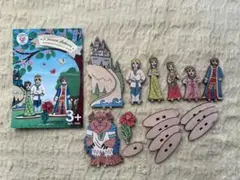 木製 ロシアの昔話 知育玩具 セット 読み聞かせ