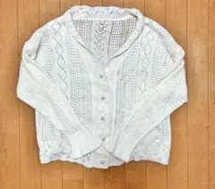 かぎ針編みカーディガン