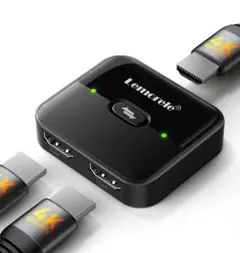 HDMI 切替器 2入力 1出力 4K@60Hz hdmiセレクター