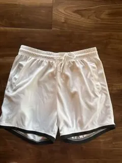 ハーフパンツ ホワイト×ブラック(Mサイズ)のサムネイル