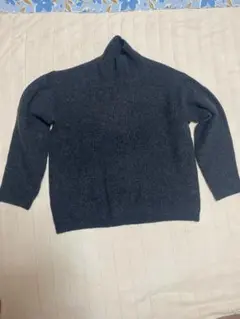 UNIQLO スフレヤーンハイネック　オーバーサイズセーター