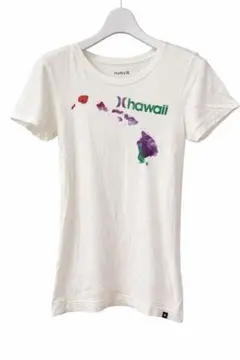 【美品】Hurley ハワイ地図プリント Tシャツのサムネイル