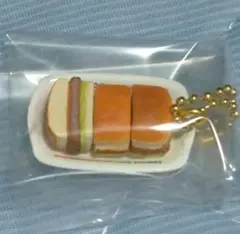 コメダ珈琲店 ボールチェーン付きマスコット カツパン