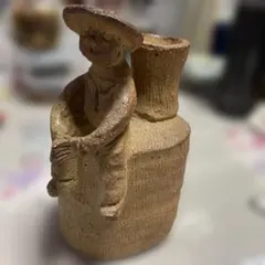 加藤工芸 ハンドペイント 小人の花瓶 - メルカリ