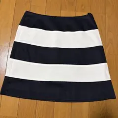 NATURAL BEAUTY BASIC ボーダーミニスカートのサムネイル