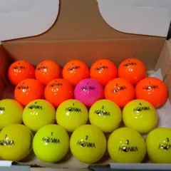 ゴルフロストボールホンマカラーボール20こ