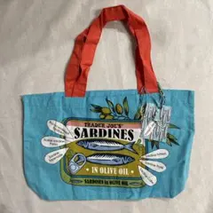 Trader Joe's サーディン エコバッグ 新品未使用タグ付き