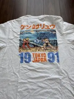 Lサイズ】プリントTシャツ YEAR3 アニメイト池袋 ストリートファイター