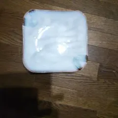 シンプル四角形花器 ホワイト・ブラウン