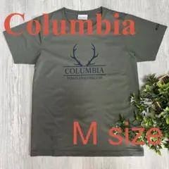 Columbia コロンビア 半袖Tシャツ オリーブ M ポリエステルのサムネイル