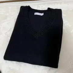 クラッセ　スクールニットベスト 黒