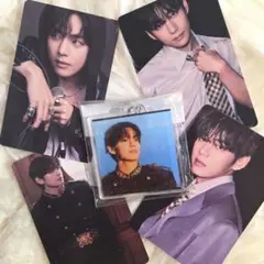 BTS V テテ アクリルキーリング&トレカセット