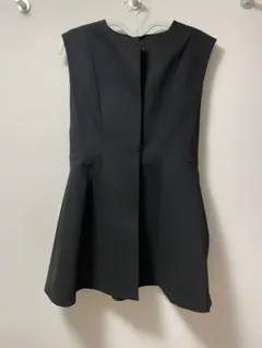 美品 ENFÖLD DRAPE VEST ベスト サイズ38 ネイビー - メルカリ