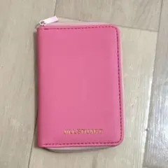 【新品未使用】ジルスチュアート マルチカードケース ピンク　雑誌付録