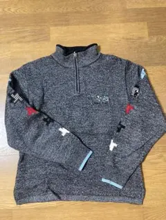 マンシング　ジップアップセーター