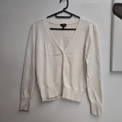 TALBOT オフホワイト カーディガン