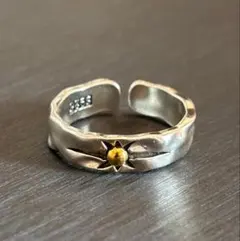 メンズリング　シルバー925刻印　レトロ　メキシカンアクセサリー　ビンテージ