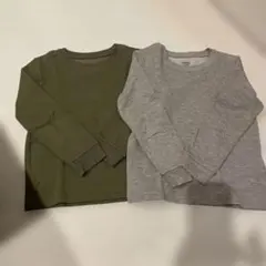 UNIQLO KIDS ヒートテックコットンクルーネックT 120 2枚