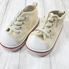 ☆ベビー キッズ シューズ スニーカー クリーム色 14.0cm