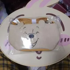 くまのプーさんプレミアム編みバスケット風ショルダー