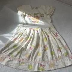 スーリー フルーツ柄 半袖ワンピース 120cm