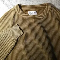 ◆ザダファーオブセントジョージ◆コットンニット レトロマスタード お値下げ不可のサムネイル
