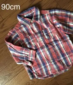 Baby GAP ネルシャツ 赤系 90cm