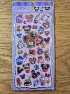 正規品 ディズニープチドロップステッカー　カップケーキ　スイーツ