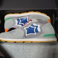 Atlantic STARS スニーカー グレー/ブルー/オレンジ45