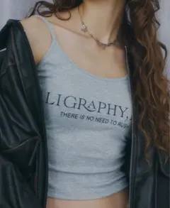 DTYYPE リブキャミソール