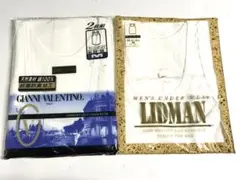 ジャンニバレンチ　他　ランニングシャツ　Mサイズ　まとめて3枚 新品★さ9092