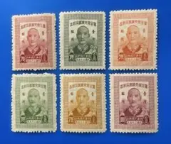 中華民国台湾切手　台湾風景(未使用・L型耳付き・ペア、4種完) 中華民国台湾切手 台湾風景(未使用・L型耳付き・ペア、4種完)