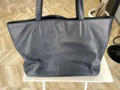 Stefano manO イタリア製トートバッグ ネイビー メンズ 本革のサムネイル