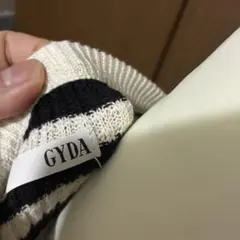 ＧＹD Aボーダー柄 長袖ニット セーター