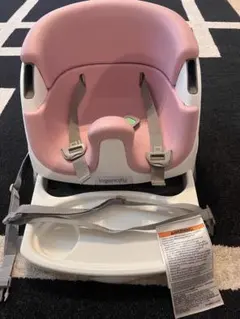 Ingenuity ベビーチェア ピンク トレイ付き