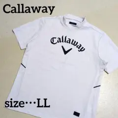 Callaway キャロウエイ ゴルフシャツ ゴルフ 大きめ LL 白
