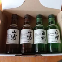 空き瓶 サントリー 山崎 白州 ミニボトル 5本セット - メルカリ