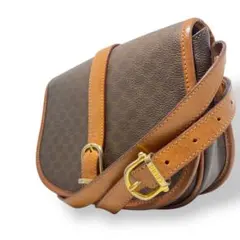 美品　CELINE　ブラウン　ショルダーバッグ　マカダム柄のサムネイル